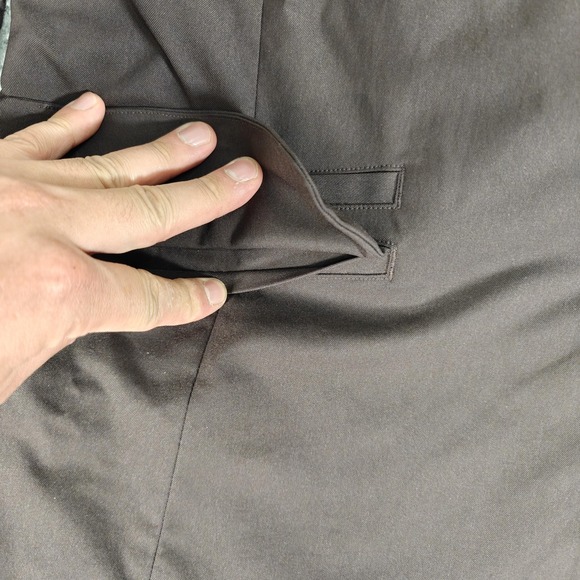 Lululemon Blazer Womens Medium Brown‎ Relaxed-Fit Twill Business Casual Jacket - Picture 4 of 11